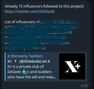 wojPatrick's tweet photo. In addition, my bot has also functions for analyzing to increase the efficiency of your reserch when researching for NFT projects, shitcoins (anything).

Screenshots are taken from the manual: https://t.co/jVLuRuYN9d https://t.co/yg257j5unp