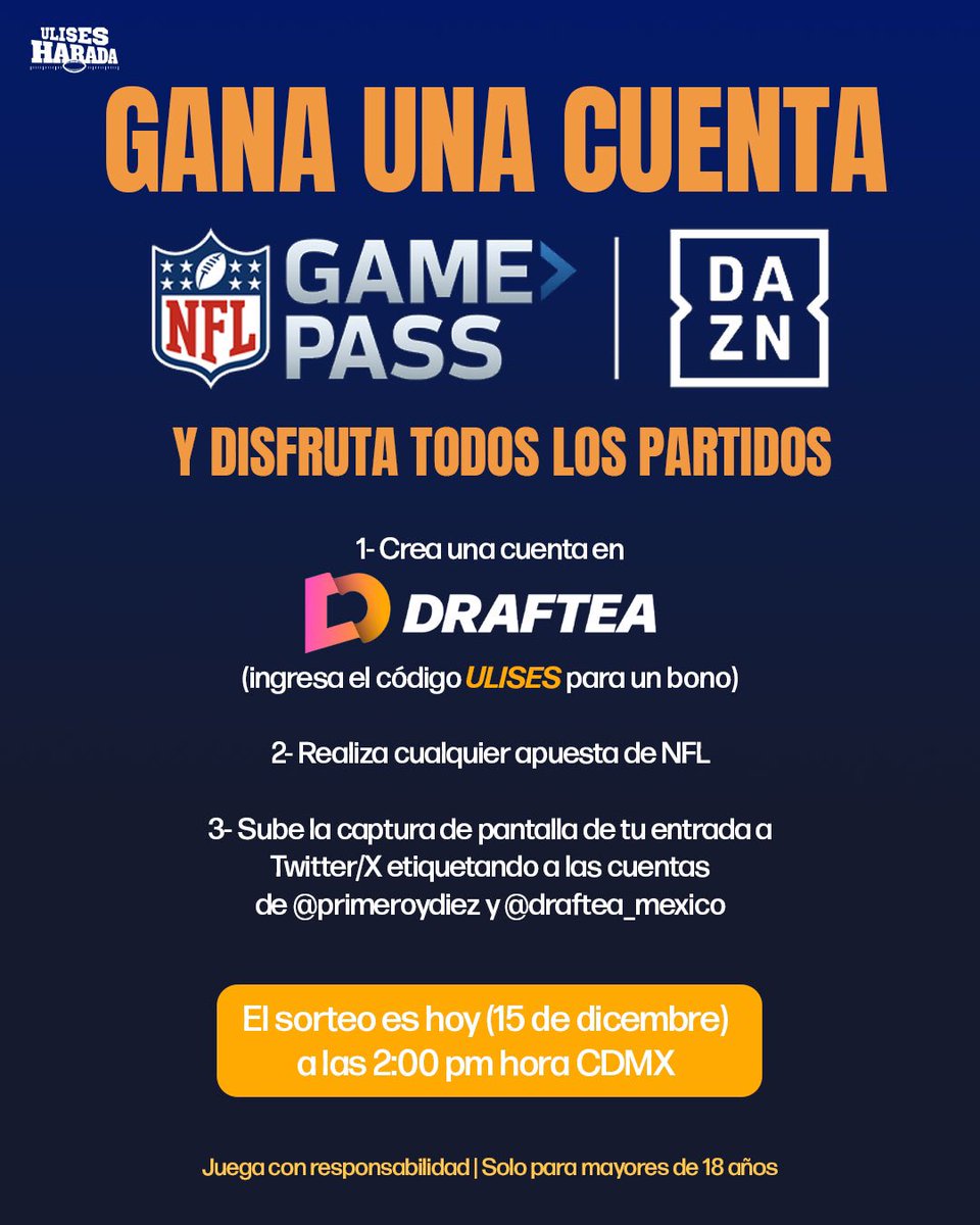 Ulises Harada 🏈 tweet media