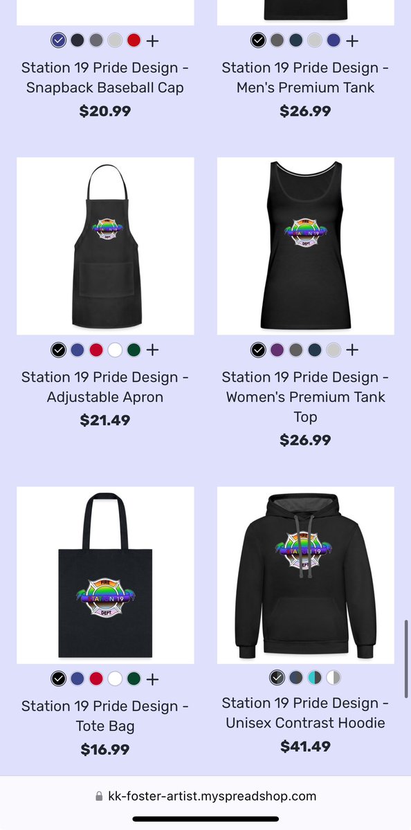 kkfosterartist's tweet photo. I have a new design in my Spreadshirt Shop! (Along with several #Station19 designs)! ❤️🔥
#CreateLove #MarinaSpinOff
🔗: https://t.co/4LVO0Jaw5G https://t.co/gdtmbecdI9