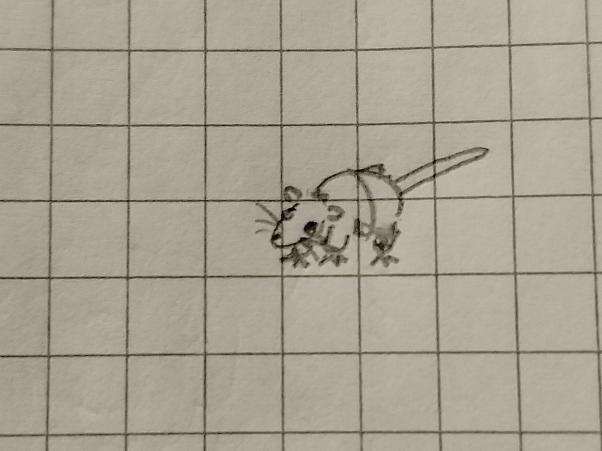 hellgenevilgay's tweet photo. @spiritbusters21 Opossum in uniform but I'm not that good at drawing opossums https://t.co/aXEWD3BSyt