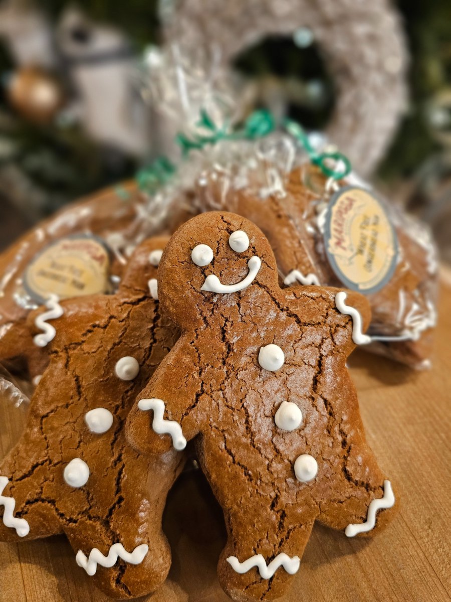 We've got wheat free gingerbread men!