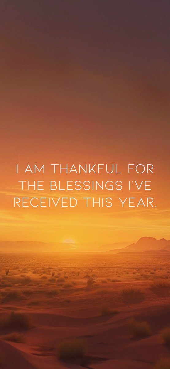 DeeDoran4's tweet photo. I am thankful for the blessings I've received this year.
From @am_affirmations #iam #affirmation

https://t.co/2AI3NbOQed https://t.co/oUnuKnjruF