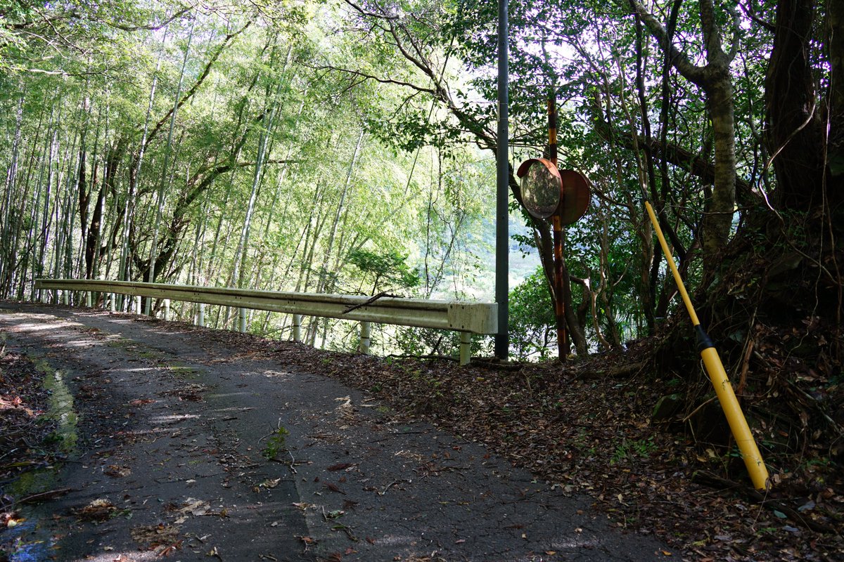 背合わせのｶｰﾌﾞﾐﾗｰ