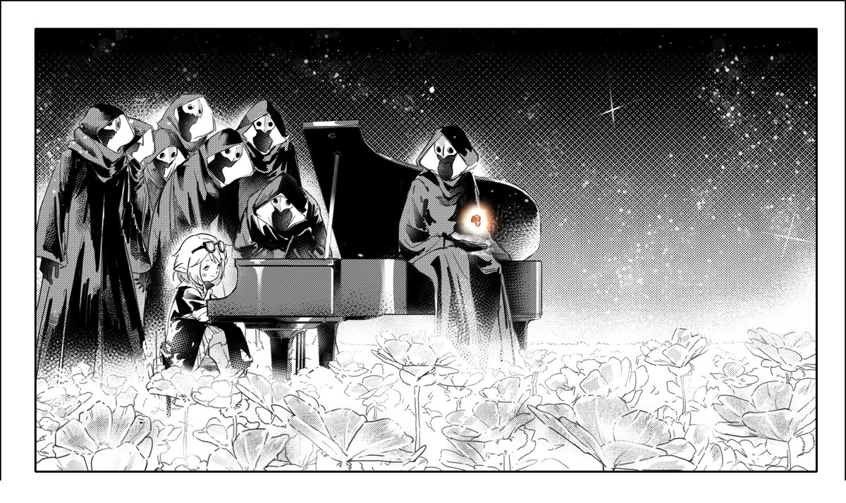 Recent BW comic scene, tysm for trusting your wol to me! <3 