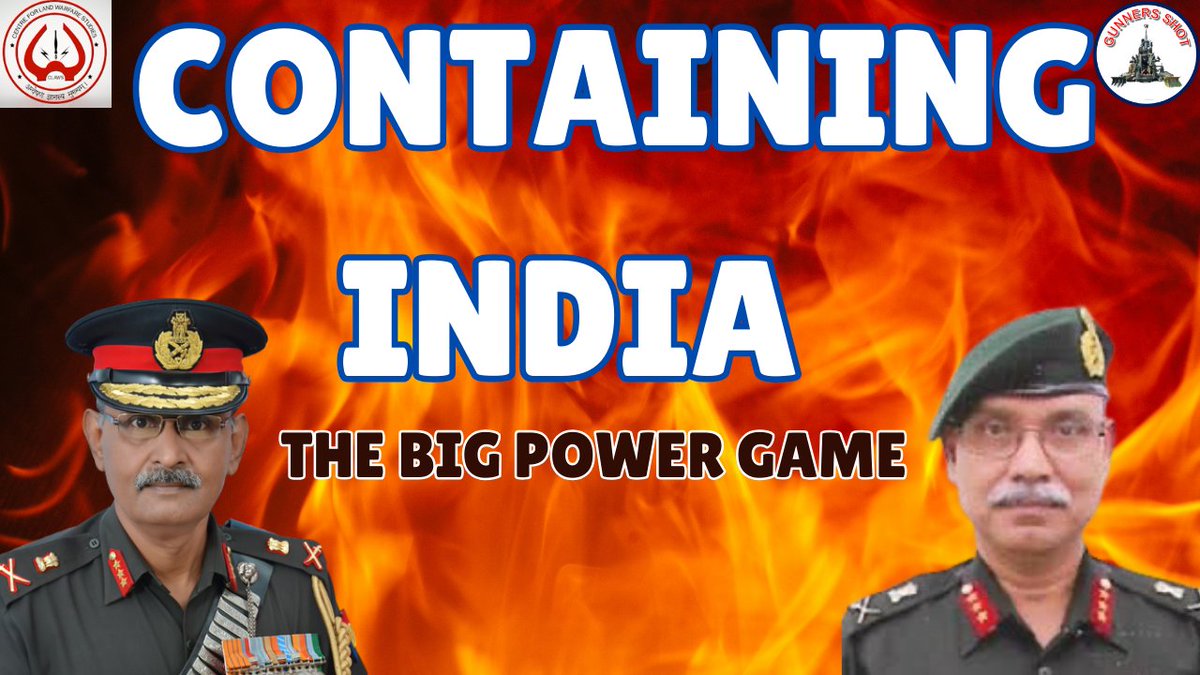 palepurshankar's tweet photo. Containing India: The #BigPower Game.
We aren't dumb or cowed.
We've been there before.
#China: India’s growth is at its expense.
#USA: Doesn't want to repeat China mistake.
Coping with this dual containment is the crux of India's growth.Will achieve it. 
https://t.co/aZFKbwyQEq https://t.co/wTUZYyOa3O