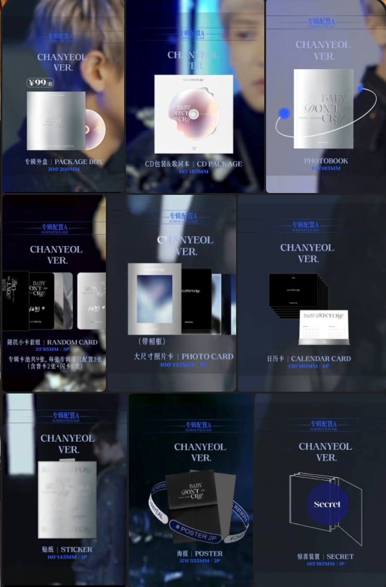 🍒CHANYEOL BABY DONT CRY ALBUM 
💰RM68 ONLY...
✅✅✅
🍒 cn shipping fee will divide among buyers (if have)
🍒 need 2nd payment
🍒 no backout
🍒 click this link below 👇🏻 if interested
t.me/kyungcart/3380…
🍒Due 16/12/2024 @ 10 am