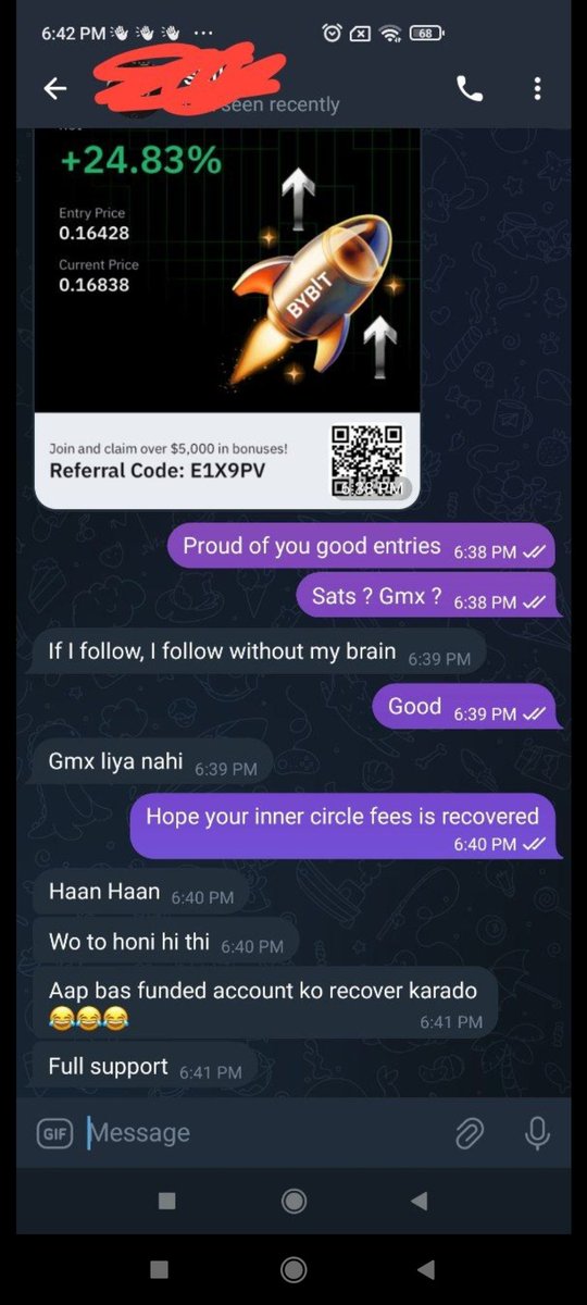 i_zaidbhat's tweet photo. ONE DAY IN TZW  INNER CIRCLE AND ALL MONEY RECOVERED NOICE
WILL START PROP FIRM FROM TOMMOROW 
#TradingView #trading #cryptocurrency #BinanceCampus    #Airdrop #riyadh #riyadh #INDvAUS #StrictlyComeDancing #MissFrance # https://t.co/OwfSkTIPks