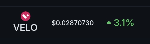 ChartNerdTA's tweet photo. $VELO is back at $0.028 👀 https://t.co/VRJdVFvfXA