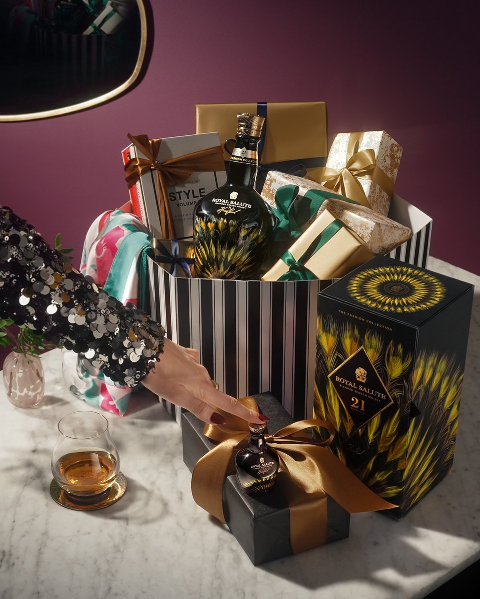 The unmistakable amber glow of Royal Salute will illuminate any festive scene this Christmas. Which whisky are you hoping to see under the tree?