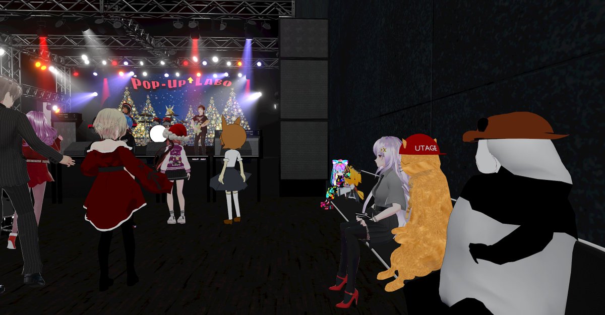MotokoLibrary's tweet photo. しぶいポップス大好き！
  #cluster #VRライブ #生演奏 #あまびー #SYNCROOM #POP-UP-LABO
https://t.co/HiXfnhEj0a https://t.co/oz1EQDhfOw