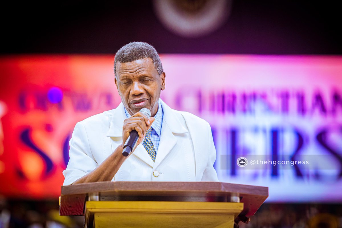 rccghq's tweet photo. Our father in the Lord, @PastorEAAdeboye gave the final Father's blessings for the Congress.
Indeed, God has been so faithful to us.
Thank You Jesus!

Day 7
#HGC2024
#OnwardChristianSoldiers https://t.co/H7uxT5EY5O