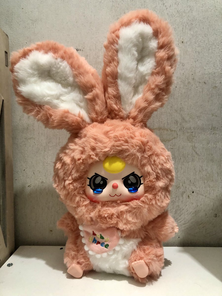 ikaSL59's tweet image. Haloo Baby Three Lily Peach Mata nangis bisa DM aku yaaa

#babythree #plushie #bonekalucu #baby3 #blindbox