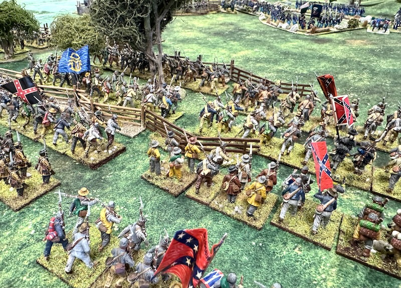 FriendsHaig's tweet image. Yesterday saw the FOGH annual club 'Big Christmas Game'. Part of Gettysburg Day 2. More pics along with the annual FOGH 2024 awards, and 2025 resolutions, up on the blog fogh.blog/2024/12/15/fog…