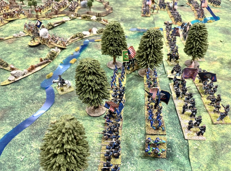 FriendsHaig's tweet image. Yesterday saw the FOGH annual club 'Big Christmas Game'. Part of Gettysburg Day 2. More pics along with the annual FOGH 2024 awards, and 2025 resolutions, up on the blog fogh.blog/2024/12/15/fog…