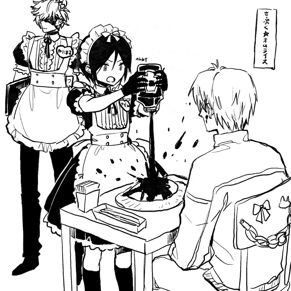 私が主なら本丸で文化祭して欲しいって駄々こねてあわたぐちにメイド喫茶やって欲しいって転げ回ってるよなあ多分(へし薬)