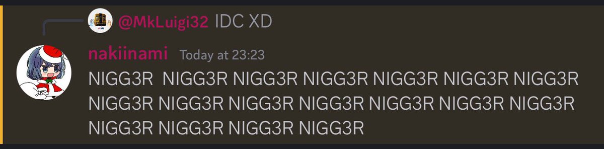 Redpande123's tweet photo. @nakiinami racist person! https://t.co/7akQGYDyAZ
