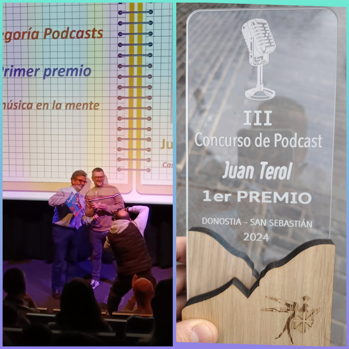 Eskerrik asko Gipuzkoako Eskualde Etxeen Federazioari sari honengatik. Primer premio en categoría Podcast. En él entrevistamos al catedrático emérito de neurología de <a href="/upvehu/">UPV/EHU</a> José Felix Martí Masso. El poder de la música en la mente <a href="/AubixaF/">Aubixa Fundazioa</a> .