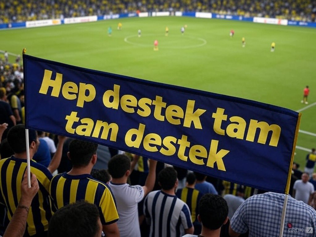 Bu gün takıma köstek olacaklar stada gelmesin şu bilinsinki şahıslar geçicidir aslolan her zaman FENERBAHÇE 
 #HepDestekTamDestek
