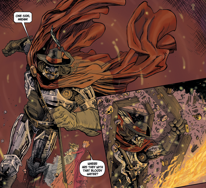 TimeBombComics's tweet photo. CHAOS AND TERROR in THE CLOCKWORK CAVALIER! A clockpunk adventure with the world’s first automated man! Find it in QUANTUM 10, available now in your local newsagent or comic shop!
#comics #steampunk #books #newbook #newcomic #steampunk #spacepunk #victorian https://t.co/XvAd72jY2Y