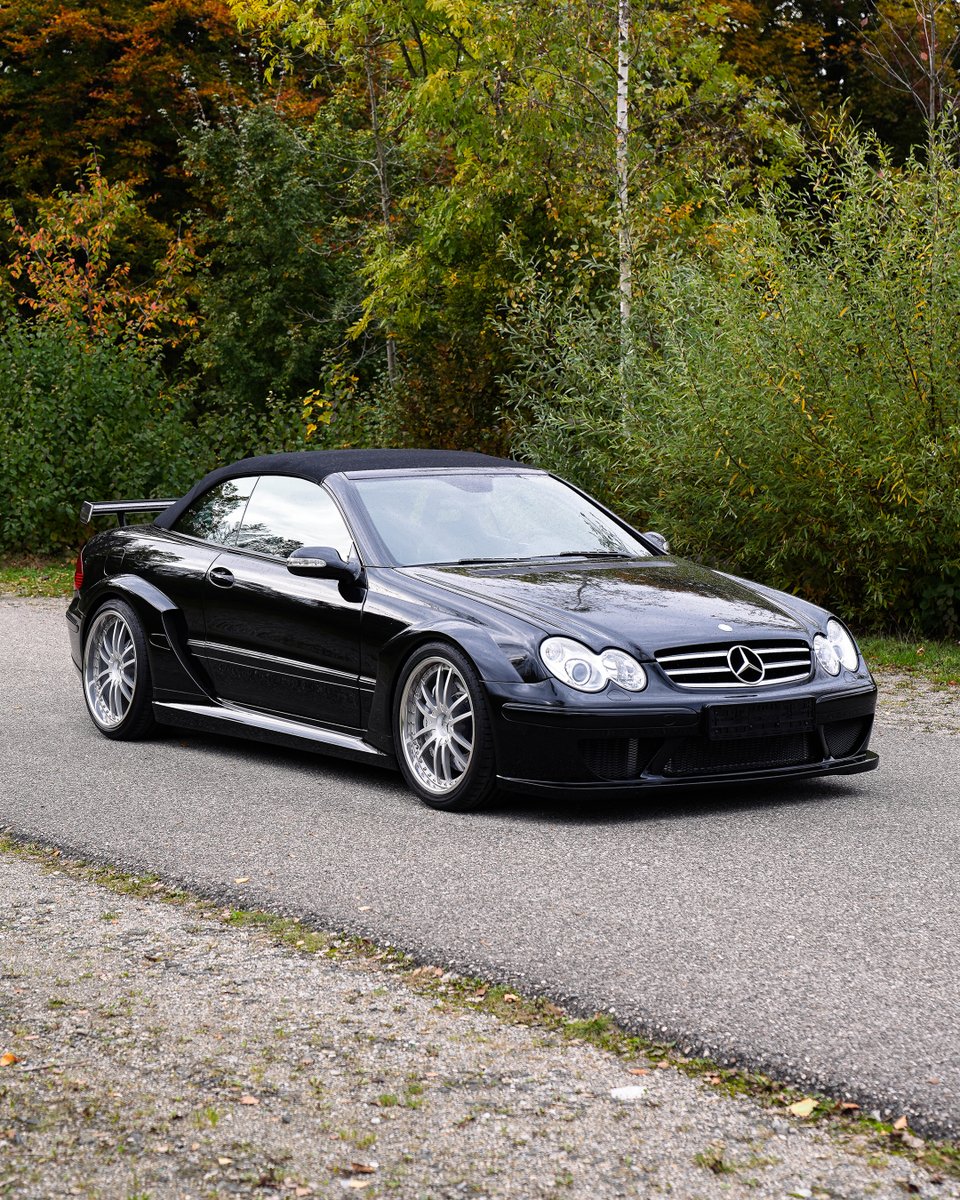 rmsothebys's tweet photo. This 2006 Mercedes-Benz CLK DTM AMG Cabriolet is a rare road-going homage to the brand’s motorsport legacy, built to celebrate Bernd Schneider’s DTM dominance. https://t.co/T310d9XDU4 https://t.co/rWJfSGPd0r