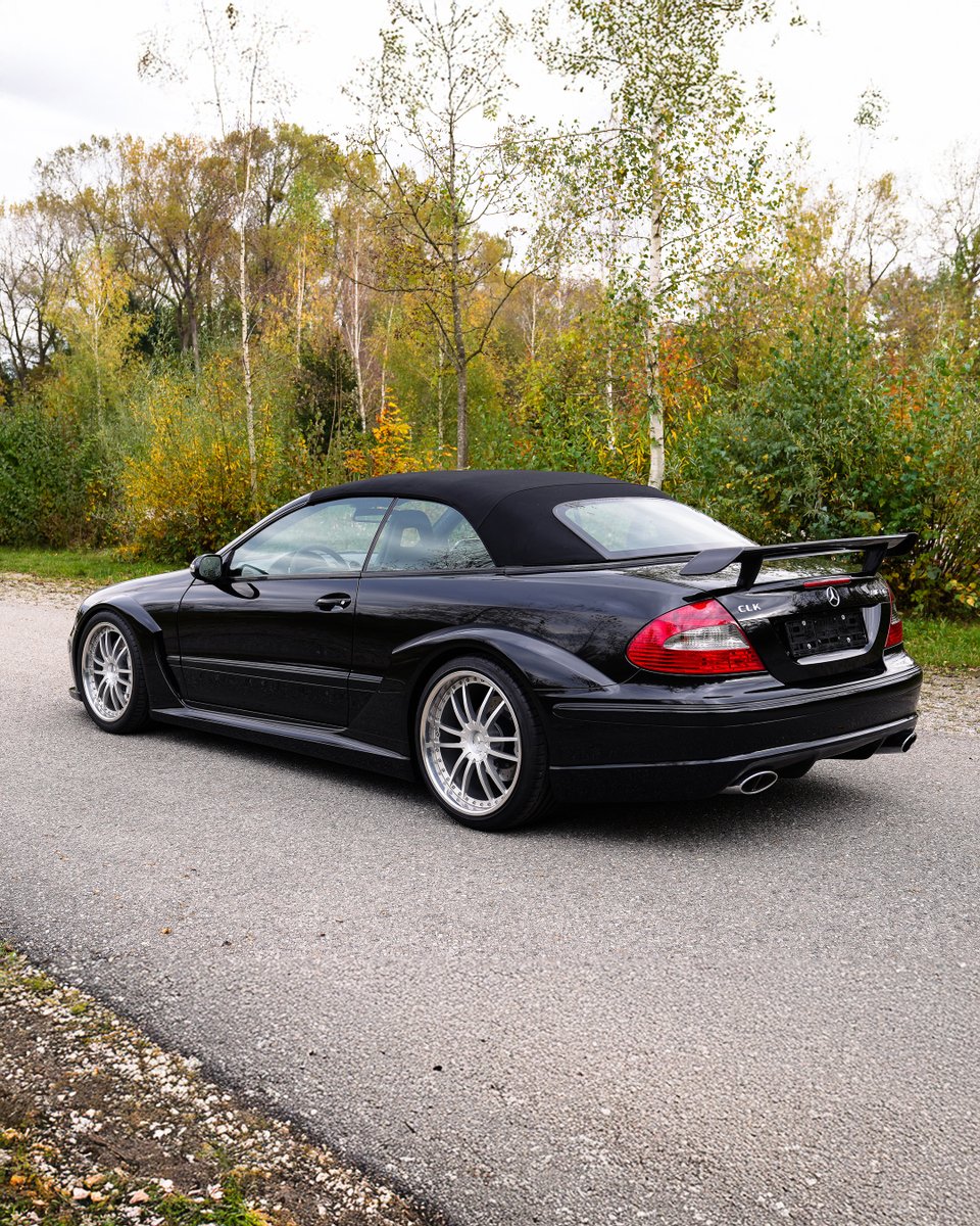 rmsothebys's tweet photo. This 2006 Mercedes-Benz CLK DTM AMG Cabriolet is a rare road-going homage to the brand’s motorsport legacy, built to celebrate Bernd Schneider’s DTM dominance. https://t.co/T310d9XDU4 https://t.co/rWJfSGPd0r