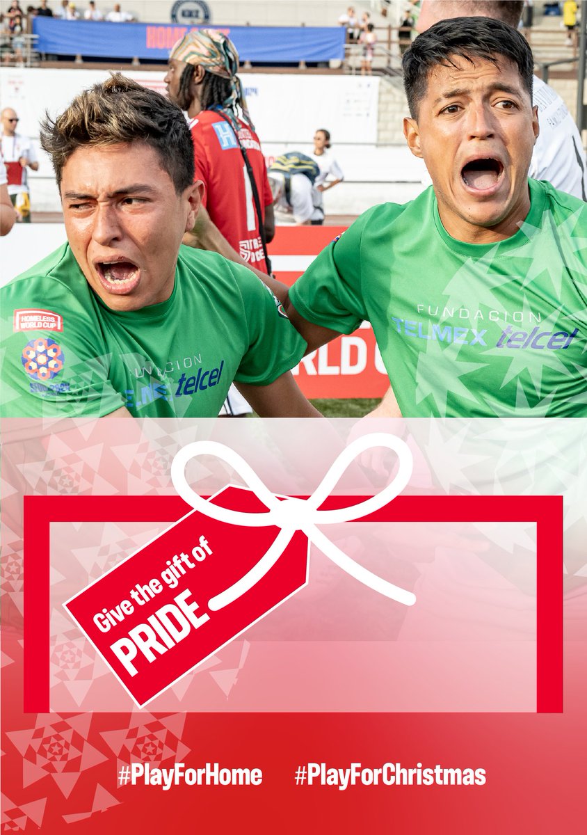 homelesswrldcup's tweet photo. Not sure what to get for the football fans in your life this Christmas? ๐
Donate on their behalf to our Festive Appeal and give players the chance of a lifetime to represent their country at the Homeless World Cup ๐
#PlayForHome #PlayForChristmas
https://t.co/06Yyho4DUT https://t.co/PBiqzHbLnS