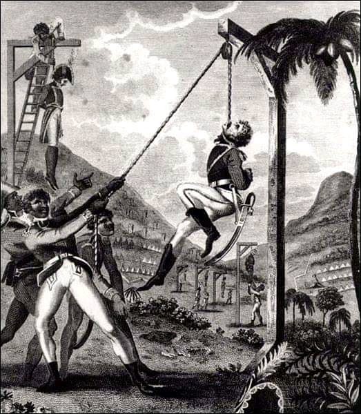GWANJEZ's tweet photo. This is how Haitians freed themselves. No pleading, no marching, no begging, no signing petitions, no holding up signs, no chanting, no sit-ins, just action! https://t.co/qoP6RLircV