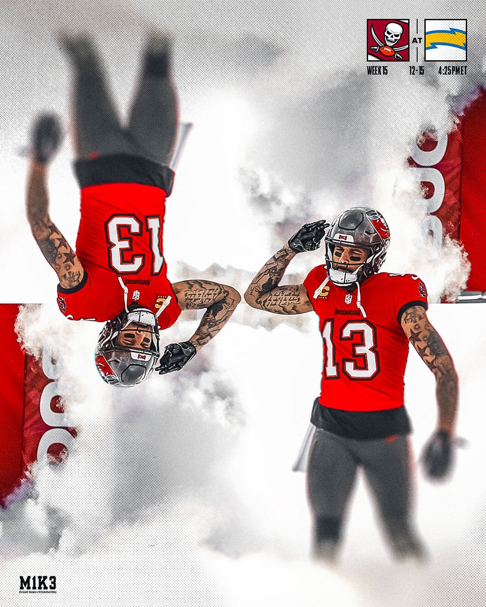MikeEvansFamil1's tweet image. Charging into game day 😤

#TBvsLAC | @Buccaneers 

1 RT = 1 vote for #WPMOYChallenge