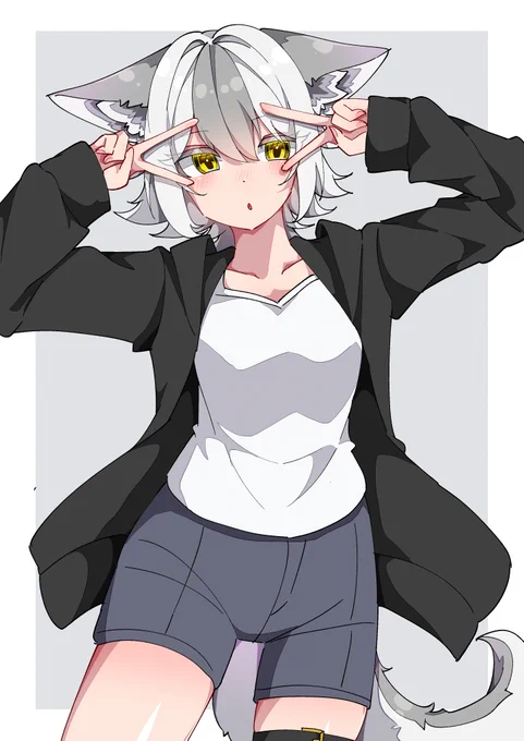#ワンドロNEO ポーズ指定ワンドロブランシュちゃん 