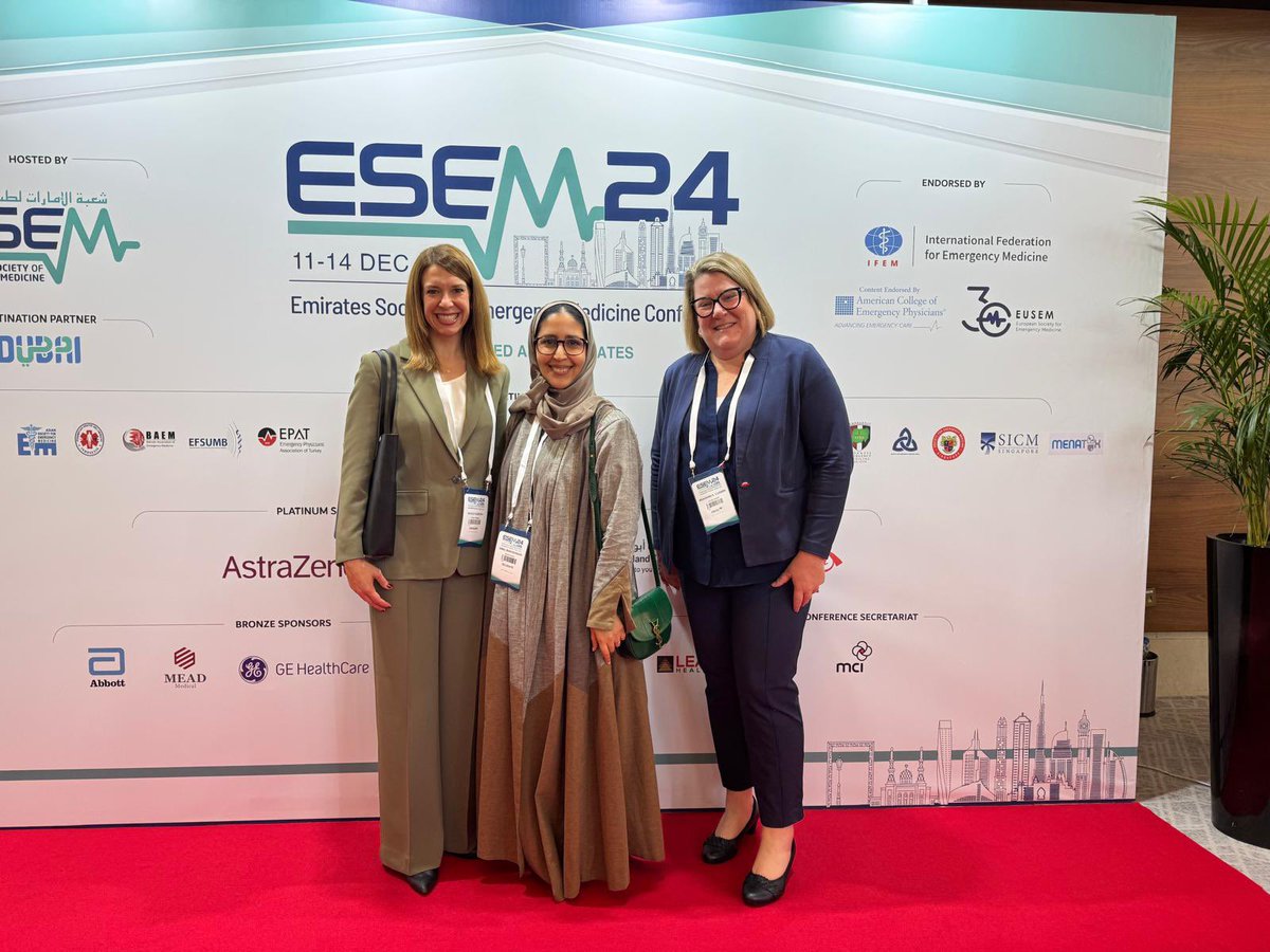 ndubosh's tweet photo. It was so great connecting with emergency physicians from the UAE and around the world on the cutting edge innovations that will shape the future of our specialty. Thank you @UAE_ESEM for an amazing conference! https://t.co/Lww976MiUd