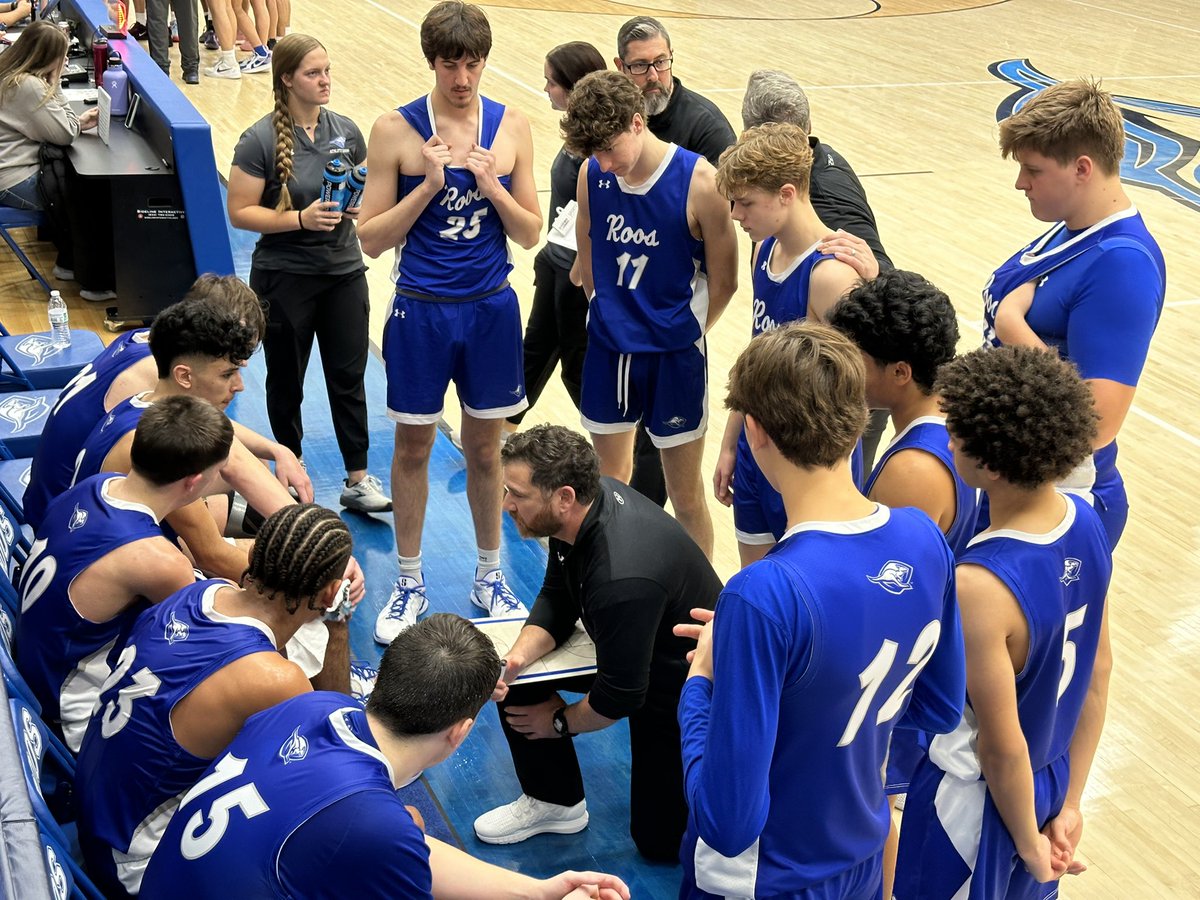 Here is our photo of the week: 

This is our varsity boys basketball team in the huddle with head coach Neal Welch. The Kangaroos are off to a hot start at 16-1 and went undefeated in our tournament this weekend. We start district this upcoming Friday at home vs Crowley.