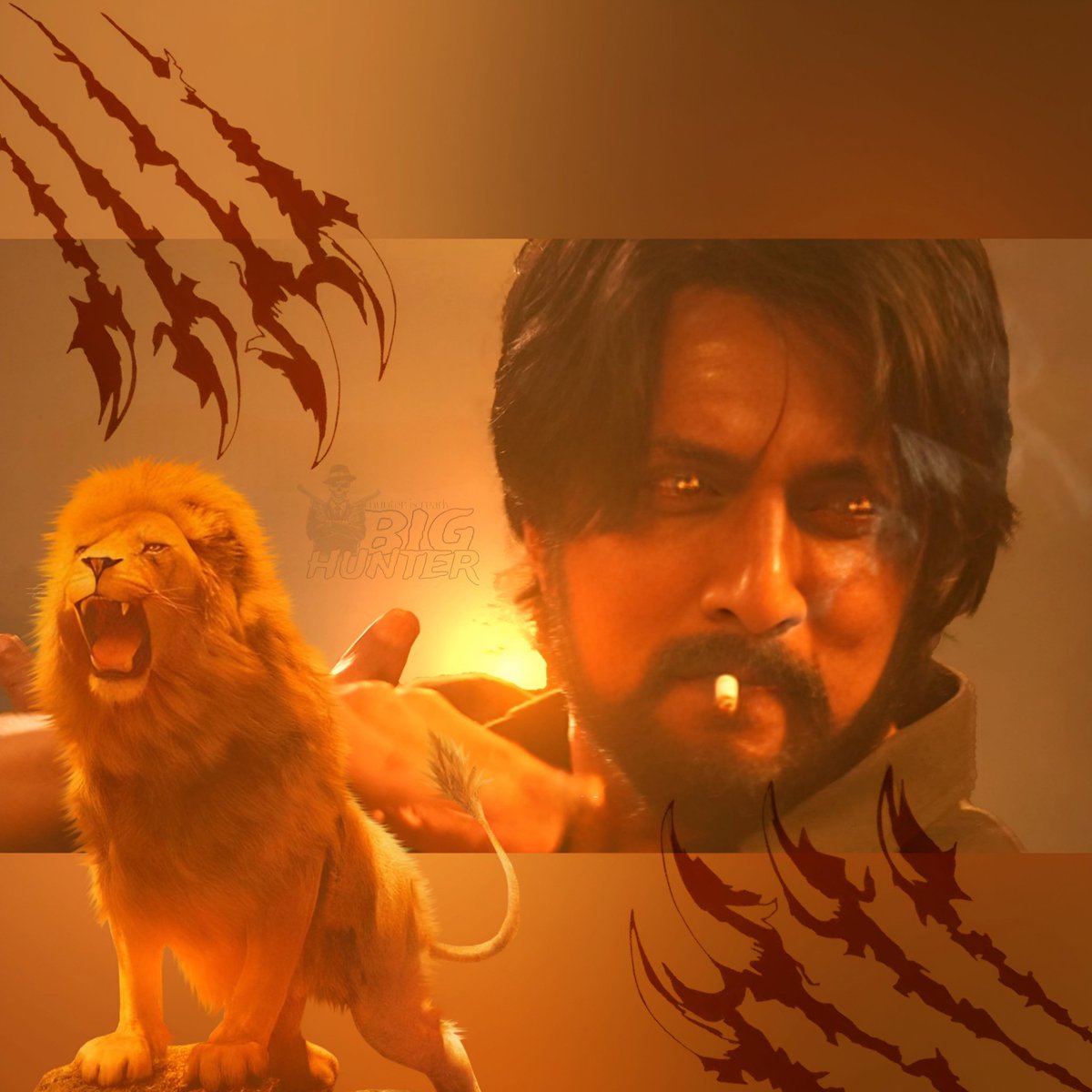 krgconnect's tweet photo. The lion's roar begins 💥💥
#MaxTheMovie
#MaxMovieOnDec25 #LionsRoar 
@KicchaSudeep 👑 https://t.co/JIIHcBAn8N