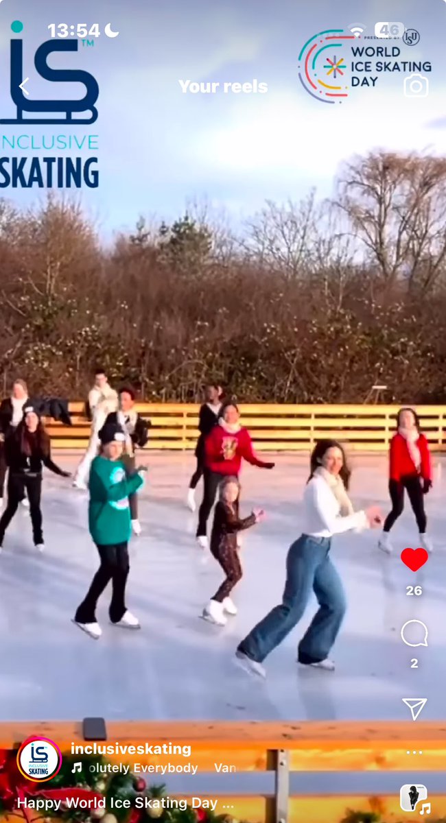 Inclusive Skating was thrilled to host a series in person &amp; online events today in celebration of our Inclusive Skating Virtual World Championships as part of World Ice Skating Day! Every skater &amp;  community member who participated  is greatly valued and appreciated.
