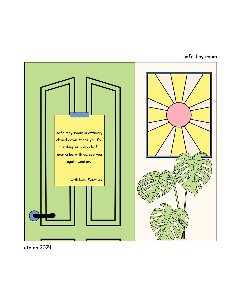 safe_tiny_room's tweet photo. ㅤ
               15.11.24 - 15.12.24
  safe_tiny_room is officially close down.
ㅤ https://t.co/DYFoZN4q7Y