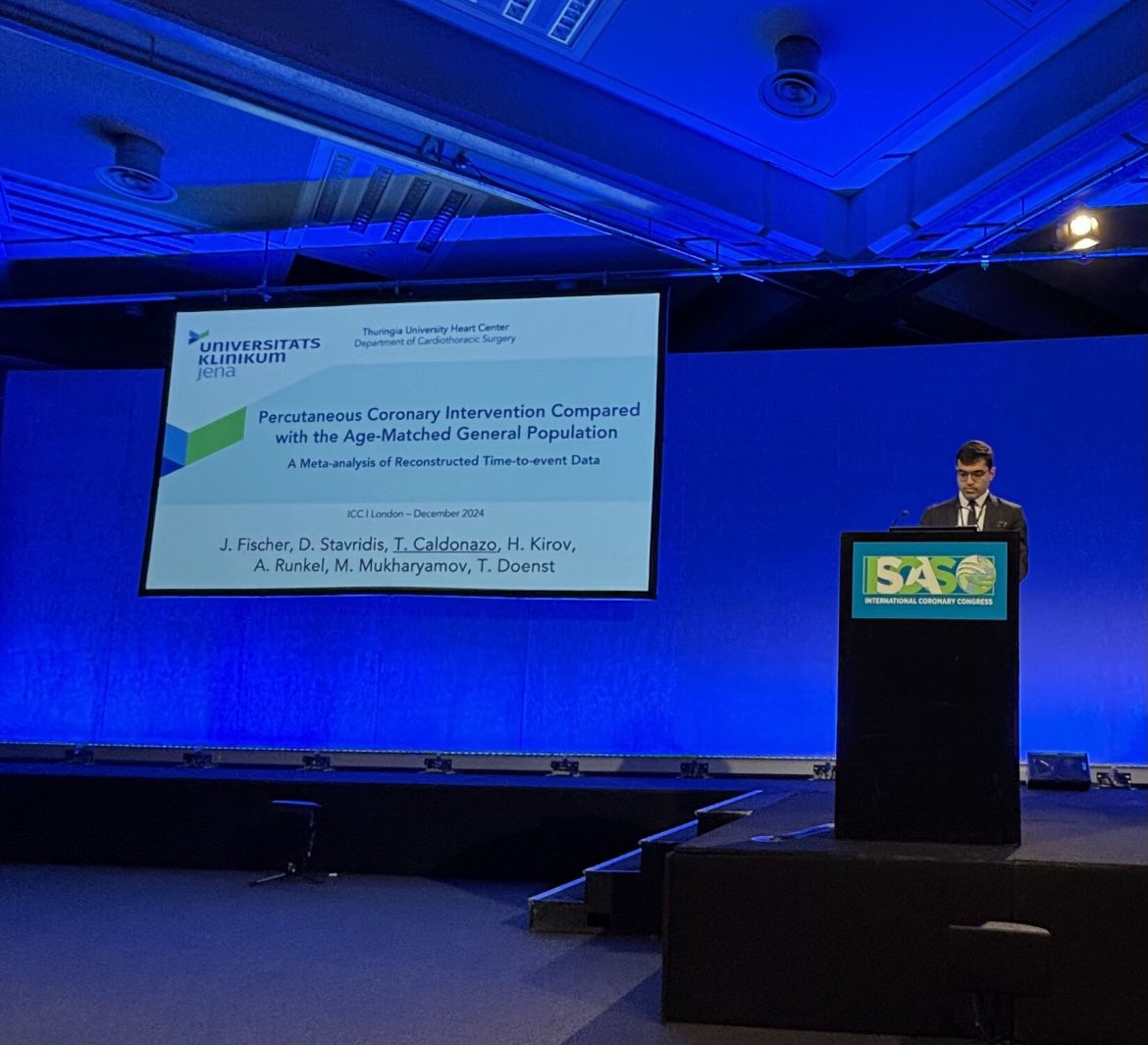 HrisKirov's tweet photo. No better way to finish this year than meeting old friends and talking about coronary surgery at the International Coronary Congress in the beautiful London 🇬🇧

Proud that our Jena team could significantly contribute to the scientific program! https://t.co/ooMhzub1P2