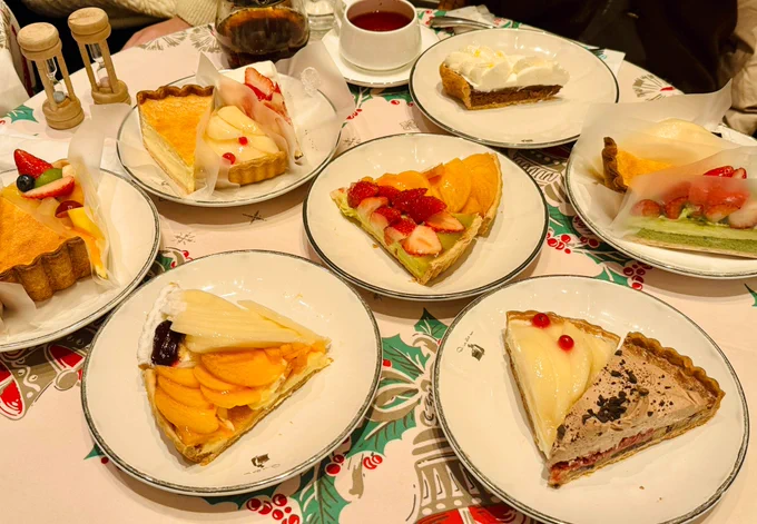 クリスマスタルト会でした 