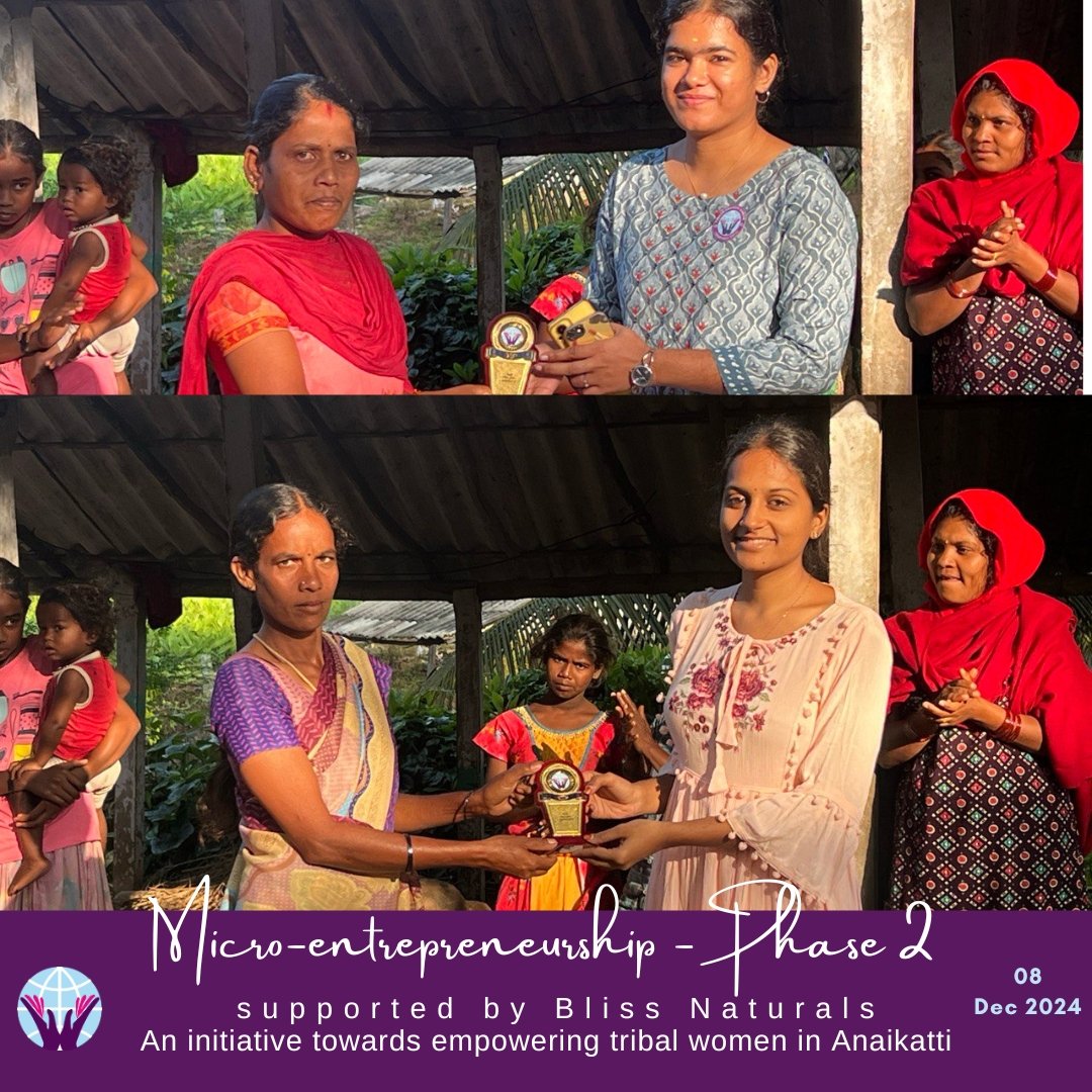 _tkct_'s tweet image. Phase 2 of our Microentrepreneurship Initiative in Anaikatti villages is empowering women to embrace self-reliance and drive sustainable growth. 🌿 With profits reinvested and ventures expanding, these inspiring microentrepreneurs are transforming their communities! 💪✨