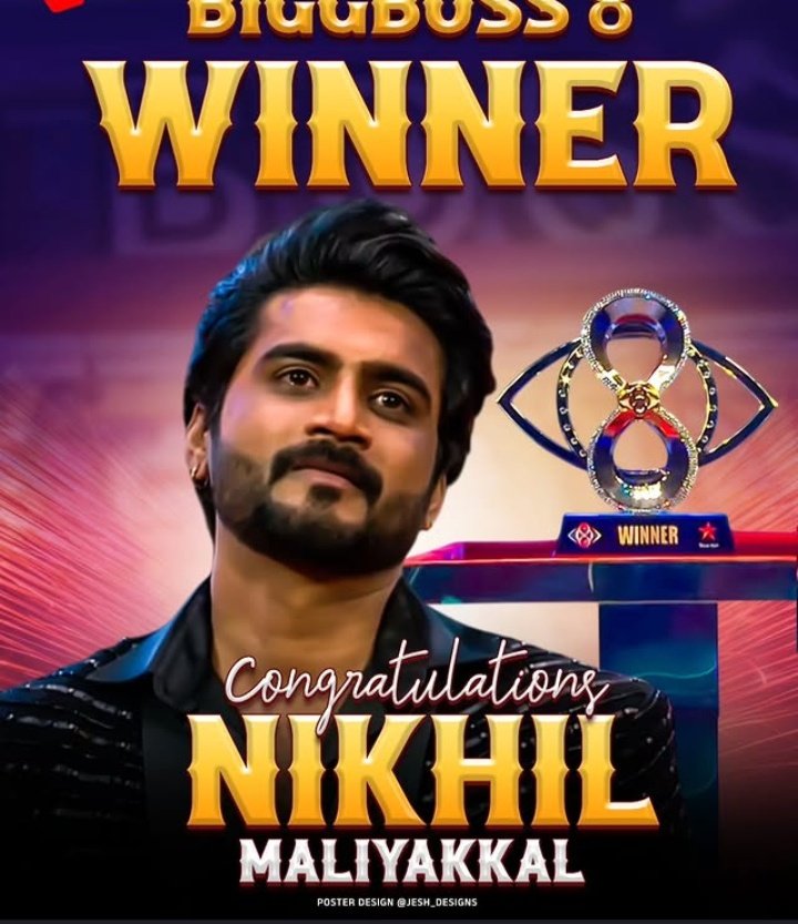 Monal_diva's tweet photo. #Nikhilmalayakkal you blo*dy deserve it 
U played this game with utmost chivilary and honest 

After #BindhuMadhavi the winner I'm happy with 🔥 ✨ 

Congratulations nikkiiiiil, happy for u ❤️ 

#BiggBossTelugu8
#StarMaa https://t.co/WrpE8lMYJJ