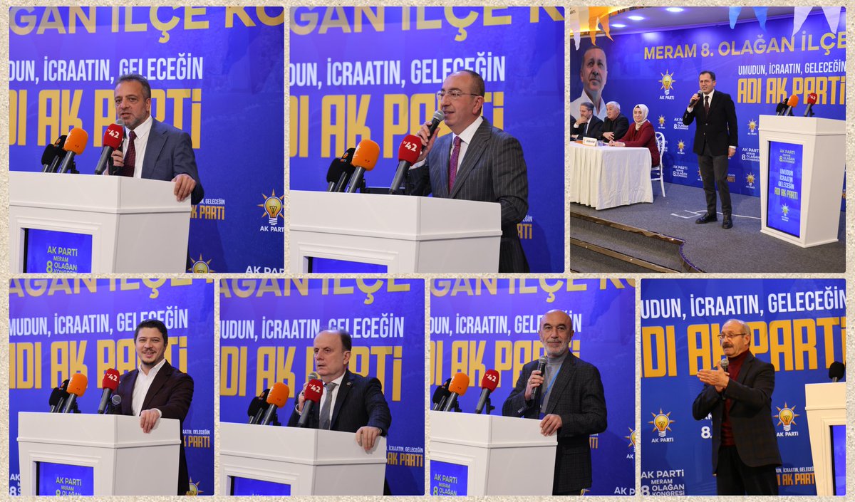akpartimeram's tweet photo. 8. Olağan Kongremizi İl Koordinatörümüz,İl Başkanımız, Milletvekillerimiz,Belediye Başkanlarımız ve teşkilat mensuplarımızın katılımı ile gerçekleştirdik.
8. Dönem İlçe Başkanımız olarak seçilen @mmunlafalioglu'nu tebrik eder, görevi devreden @Dolular başkanımıza teşekkür ederiz. https://t.co/e4IACggAH3