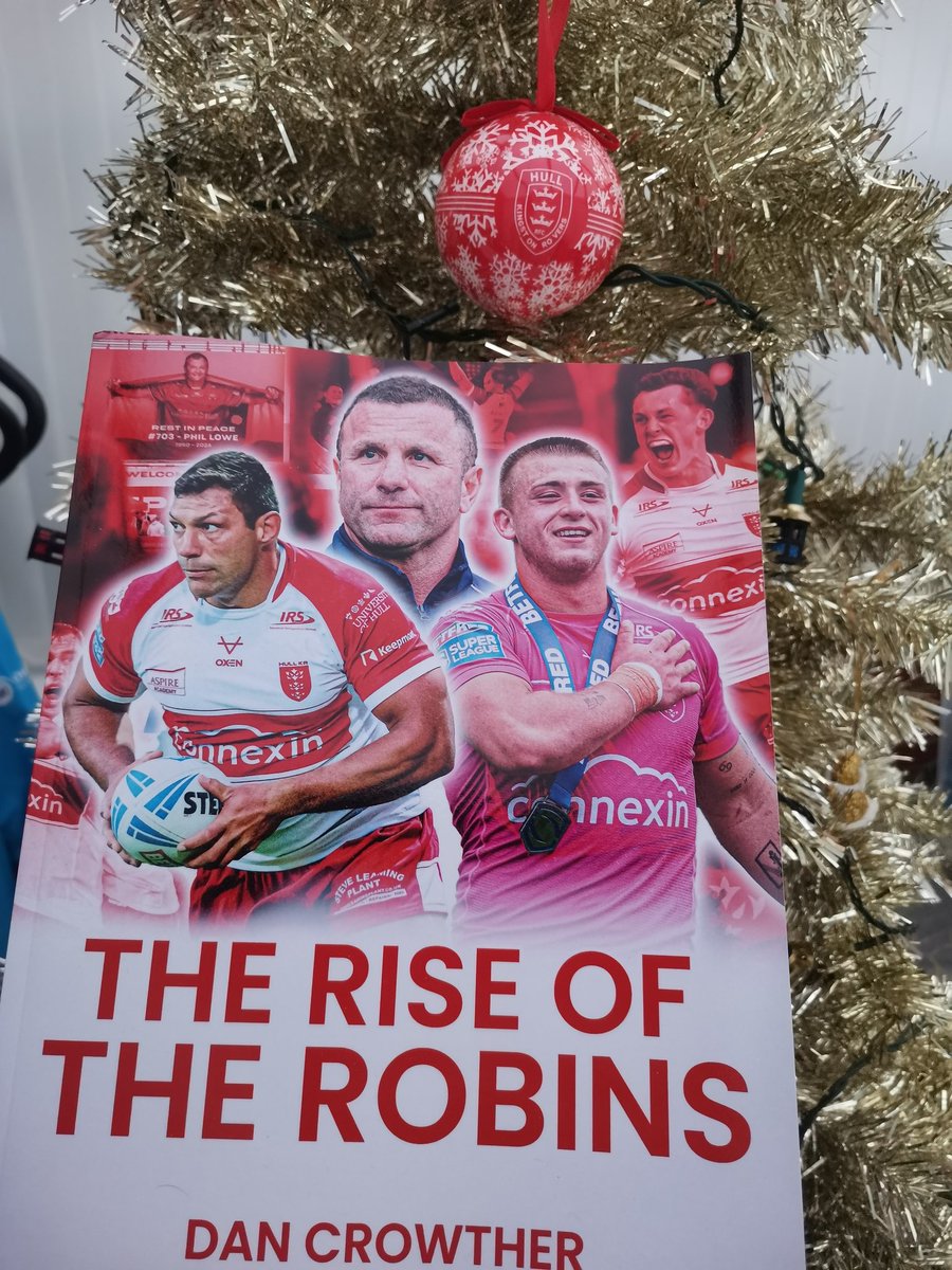Hull KR fans - the countdown to Christmas is on!

If you are still looking for Xmas presents, look no further than The Rise of the Robins - the most comprehensive account of Hull KR's 2024 season.

Available on paperback and Kindle, for more information: amazon.co.uk/dp/B0DNBLRQ98