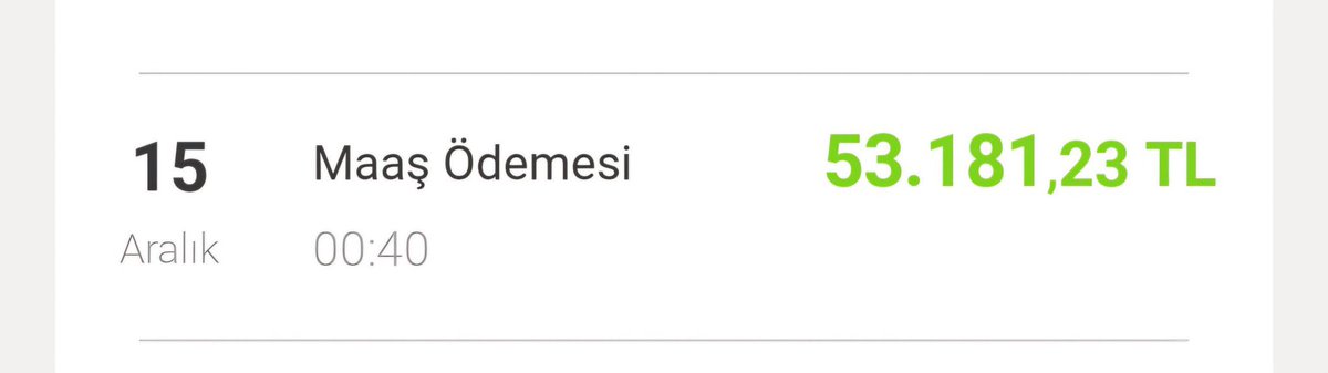 Moohendis's tweet photo. “Kamuda çalışan 20 yıllık  1/4  mühendisim. Aralık 2024 maaşım 53 bin TL. Bunun haricinde herhangi bir ek ödeme, ek ders, teşvik. vb ayrıca yatan bir kalem de yok.” 

Bir çok meslek sadece maaşını söylüyor, aylık ele geçenlerini sorun size doğruyu söylemeliler. https://t.co/TuBnf8MZka