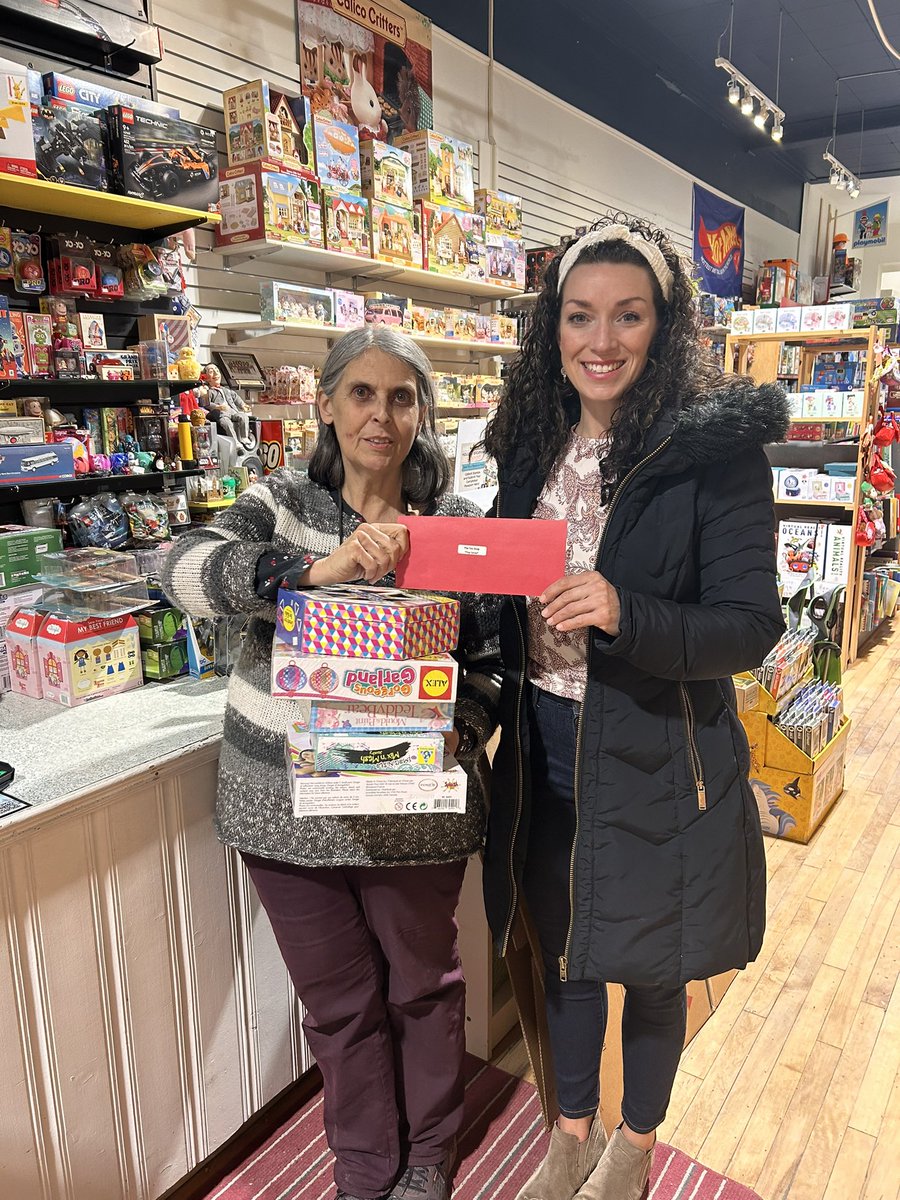The <a href="/IAFFlocal169/">Peterborough Prof. Fire Fighters Association</a> donated 2000$ to the 2024 Christmas Toy Drive. Our members and their families worked in collaboration with The Toy Shop to deliver hundreds of toys for the Pure Country 105/MOVE 99.7's Toy Drive miracle broadcast yesterday.
