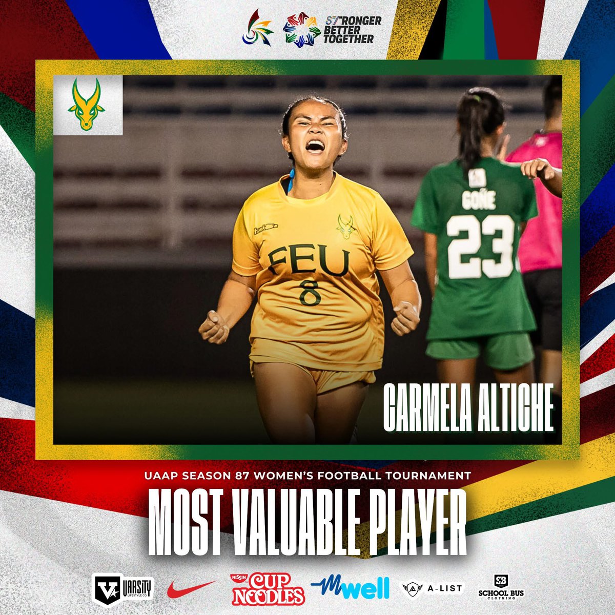 Nangangamoy Treble nanaman ang FEU Football!