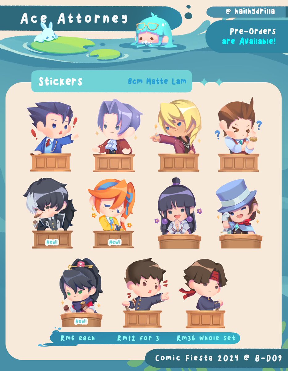 Catalogue for #comicfiesta2024 is up~!✨i'll be boothing at B-D09 with bunnicelee and moonarin._ this upcoming weekend, hope to see you there! 🐰🌙

DM me for any inquiries~ ^^ #cf2024 

(1/3)