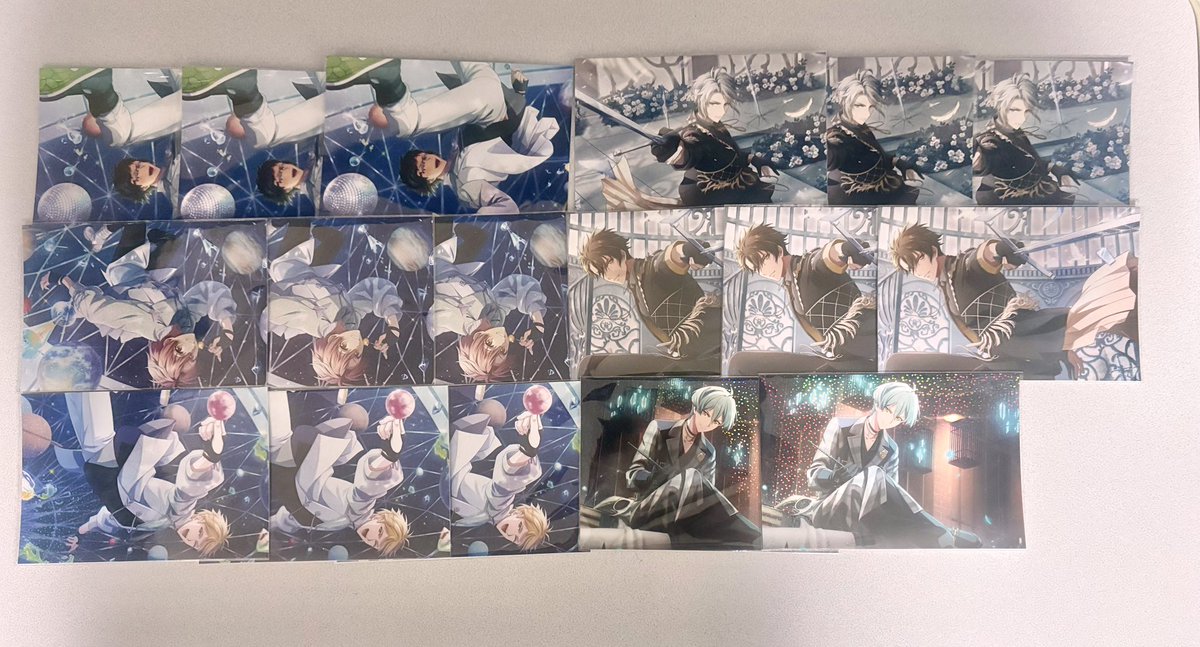 【交換/譲渡】
アイドリッシュセブン　アイナナ　2023記念日 ポストカード ポスカ

譲：大和3、三月３、ナギ３、楽３、龍之介３、悠２

求：トウマ&gt;定価＋送料

郵送希望
まとめての方優先

気軽にお声がけください🙌🏻︎