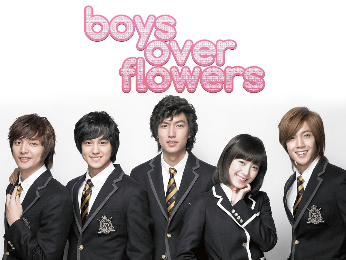 broadleafthyme's tweet photo. 🧵 Reviewing Kdramas. 
First is the one that began it all for me: "Boys over Flowers".  It's the best live action from the anime with many ups and downs and a very strong female lead. I particularly don't like the bully to boyfriend trope but this is the exception. ⭐️⭐️⭐️⭐️⭐️ https://t.co/KJEOLhw3tA