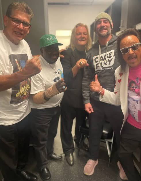 Koko B. Ware (@wwekokobware) on Twitter photo Good times backstage with some old friends! <a href="/wwetitosantana/">TitoSantanaOfficial</a> Greg Valentine <a href="/CMPunk/">player/coach</a> <a href="/RealJimmyHart/">Real Jimmy Hart</a> <a href="/WWE/">WWE</a> Good times backstage with some old friends! <a href="/wwetitosantana/">TitoSantanaOfficial</a> Greg Valentine <a href="/CMPunk/">player/coach</a> <a href="/RealJimmyHart/">Real Jimmy Hart</a> <a href="/WWE/">WWE</a>