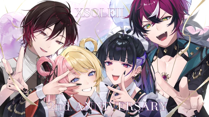 HAPPY 2nd ANNIVERSARY#XSOLEIL #LouVerGallery #kotosmetic #Melocopic #Dropsights 
