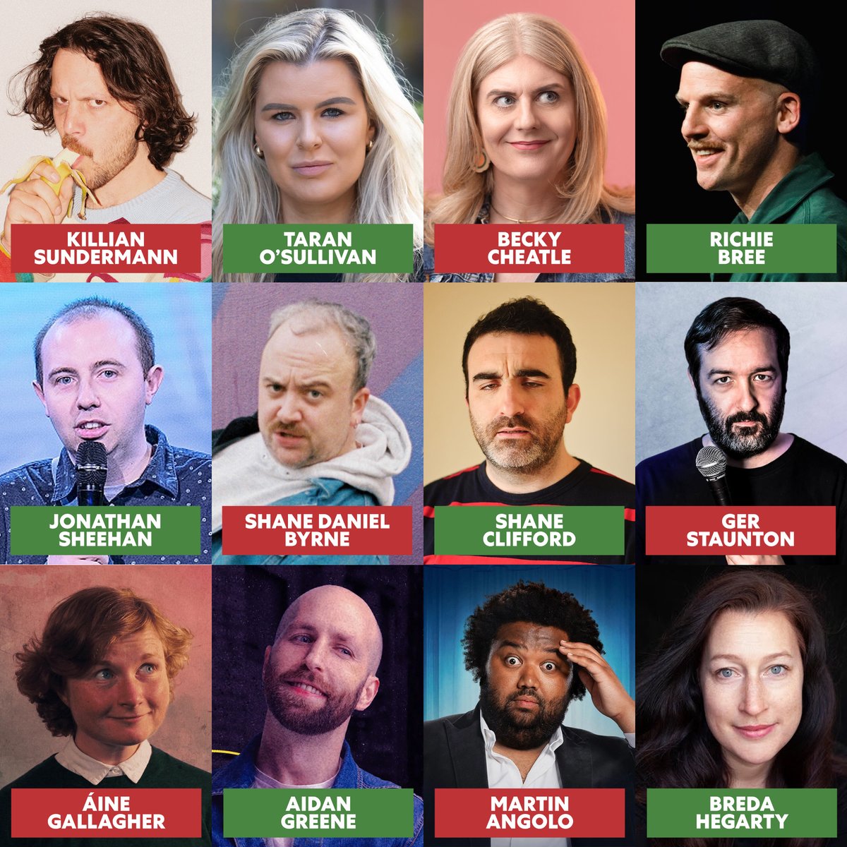 CherryComedy's tweet image. All of these acts for just one ticket - and 100% of that ticket goes to charity. C'mon, it's Christmas, it's the last show of the year.

Limited tickets remaining at eventbrite.ie/e/cherry-comed…
