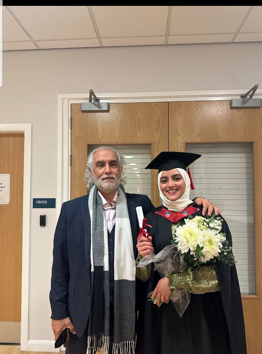 bilalgokkir's tweet photo. Proud of my daughter @ZeynepGokkir who just graduated from @UCLan . She will continue her studies at  @sheffielduni. Wishing her the very best for the future. https://t.co/GbIypNueQ0